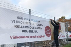 Trycka vepor