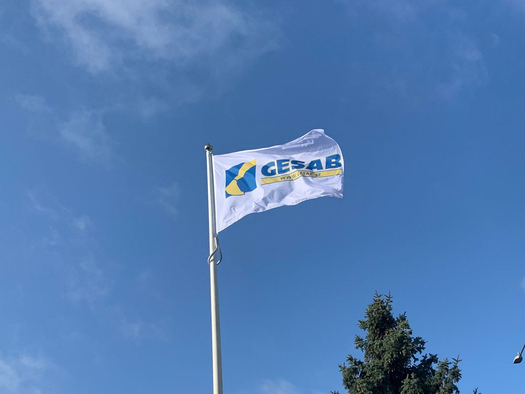 Företagsflaggor designa själv